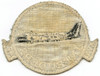 Odd Early 1960s USN VA-42 (Attack Sq 42)  "Intruders" Jacket Patch Showing TC4C Plane