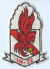 1970s-1980s USN VA-22 "Fighting Redcocks" Jacket Patch Made in Philippines