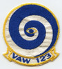 Circa 1970s USN Carrier Airborne Early Warning Squadron 123 (VAW-123) aka "Screwtops" Patch