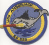 1950s US Navy USS Amberjack SS-522 Submarine Jacket Patch