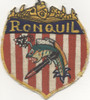 Ca 1960 Japanese-Made US Navy USS Ronquil SS-396 Patch