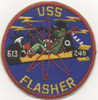 1960s US Navy USS Flasher SSN-613 Submarine Jacket Patch