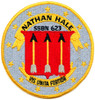 Large 1960's Submarine Patch for USS Nathan Hale SSBN-623
