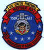 1983 20th Anniversary Submarine Patch for USS Nathan Hale SSBN-623