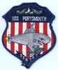 1980s Submarine Patch for USS Portsmouth SSN-707