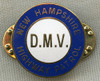 Scarce Early 2000's NH Department of Motor Vehicles Highway Patrol Collar Insignia