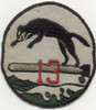 Rare WWII USN MTB RON 13 Motor Torpedo Boat Squadron 13 Jacket Patch PT Boat