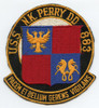 Late 1950s USS N. K. Perry DD-883 Destroyer Patch