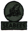 1950's - 1960's US Navy Seabees CBs Fatigue Shirt Patch