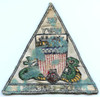 Late 1960s Japanese-Made USN Vietnam River Patrol Section 531 "Delta Dragons" Pocket Patch