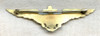 Beautiful Early 1930s USN Pilot Wing by Robbins in Gilt Brass