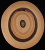 Wonderful Early 1950s Melton 5th Avenue Straw Boater Hat with Fabulous Silk