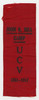 1917 UCV (United Confederate Veterans) Reunion Ribbon from John F. (H.) Hill Camp, Arkansas