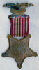 Nice Circa 1900 #'ed GAR (Grand Army of the Republic) Membership Medal