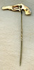 Great 1870's - 1880's Old West or Gambler's Pocket Pistol Stick Pin
