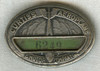 Rare & Beautiful Mid-1920s Curtiss Aeroplane & Motor Co. Worker Badge by Bastian Bros.