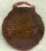 Pre-Prohibition Miller Enamel Watch Fob - Breathtaking!