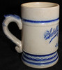 1890's Pre-Prohibition Schlitz Brewing Co. Advertising Beer Mug in Salt Glaze Stoneware