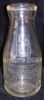 1927 Badger Farms Milk Bottle from Portsmouth, New Hampshire
