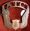 WWII US Civilian Air Transport Command (ATC) Hat Badge Worn by Wally Johnson, Radio Operator