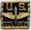 WWII CBI-Made USAAF Tech Rep Collar Insignia