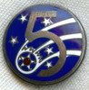 Sterling WWII US 5th Air Force Patch Type DI