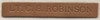 WWII Leather Name Strip for A-2 Jacket of Lt. C.B. Robinson