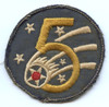 Aussie-Made WWII United States 5th Air Force Patch on Twill NO LONGER AVAILABLE