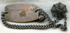 WWI US Air Service (USAS) Lieutenant ID Bracelet with Good Luck Charms