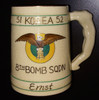 Great Korean War USAF 8th Bomb Squadron Beer Mug Made in Korea <p> NO LONGER AVAILABLE