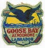 WWII Goose Bay Aerodrome, Newfoundland/Labrador Combined USAAF/RCAF Jacket Patch