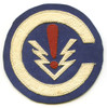 Extremely Rare 2nd Air Commandos Grp, 10th AF CBI-Made Leather SHOULDER SZ Patch
