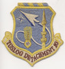 1960s US Air Force Tuslog Detachment 10 Patch