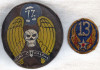 USAAF 72nd Bomb Squadron, 5th Bomb Group Leather Jacket Patch with 13th AF Patch