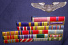 Fabulous 1960's USAF Colonel Uniform with Ribbons from WWII - Vietnam & Sterling Wing, Tie, & 2 Caps