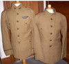 Named "LeRoy" Pair of WWI US Air Service Tunics, One With Bullion Wing