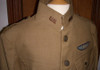 Named "LeRoy" Pair of WWI US Air Service Tunics, One With Bullion Wing