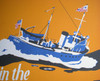 Early WWII (1942) US Coast Guard Graphic "Remember Pearl Harbor" Recruitment Poster