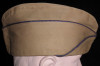 WWII USAAF EM Overseas Cap w/ Officer Branch-of-Service Winged Propeller of Aviation Cadet