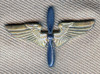 WWII USAAF EM Overseas Cap w/ Officer Branch-of-Service Winged Propeller of Aviation Cadet