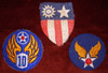 WWII USAAF 77th Liaison Squadron A-2 with CBI-Made Patches Plus Chit, Medals, Patches, Photo
