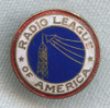 1920s Lapel Pin for Radio League of America