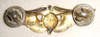 Rare 1944 USAAF "Issue" Flight Nurse Wing in Gold-Plated Sterling Silver NO LONGER AVAILABLE