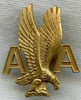 American Airlines Flight Attendant Hat Badge 6th Issue (5+ Years Service)
