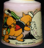 1930's Walt Disney Enterprises Christmas Light Shade Featuring 3 Little Pigs & 3 Little Wolves