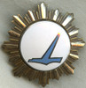 Scarce 1960s Eastern Air Lines Flight Attendant Hat Badge (6th Issue)