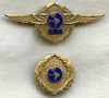 Rare, Extremely Historical 1932 Pan Am Sr Pilot Wing Engraved to R.O.D. Sullivan
