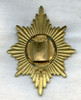 1920s Issue Coldstream Guards Enlisted Man's Helmet Plate