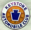 1920s-30s KEYSTONE AUTO CLUB Car Badge