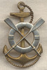 Extremely RARE 1920's USCG US Coast Guard Chief Surfman Hat Badge by Meyer